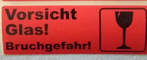 Paketaufkleber hinweis - 30, paketaufkleber/hinweis
