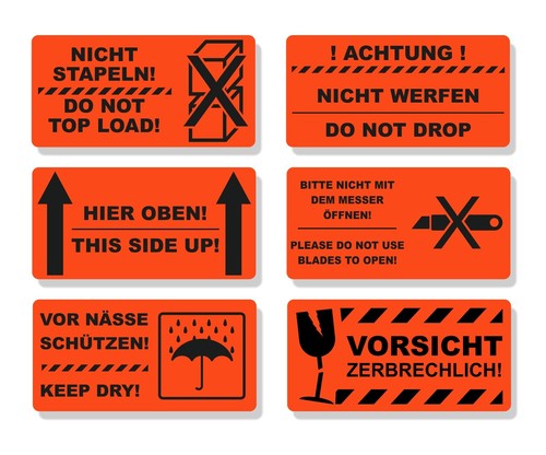 Stk warnetiketten - stk,