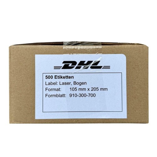 Original dhl versandetiketten - dhl,