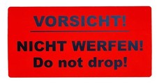 50 Hinweisetiketten "Nicht