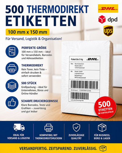 Stk versandetiketten - stk.,
