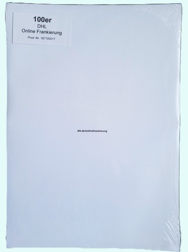 Dhl versandetiketten - dhl,