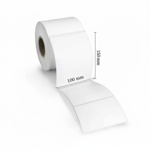 Thermo etiketten auf - etiketten, rolle