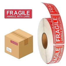 Warnetikett Fragile Aufkleber