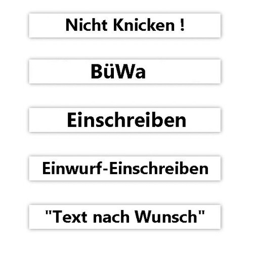 Hinweisaufkleber - , /