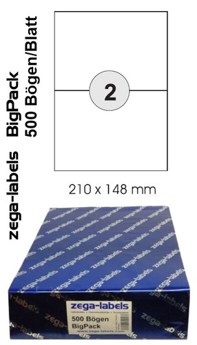 000 etiketten 210 148 - x, mm