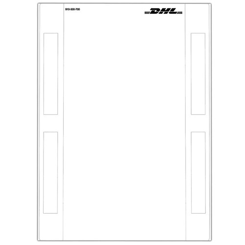 Dhl etiketten din 105x205 - etiketten, (105x205