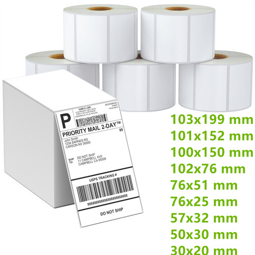 Thermo versand etiketten rolle - etiketten,