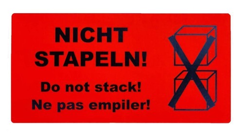 Hinweisetiketten nicht - 50, "nicht