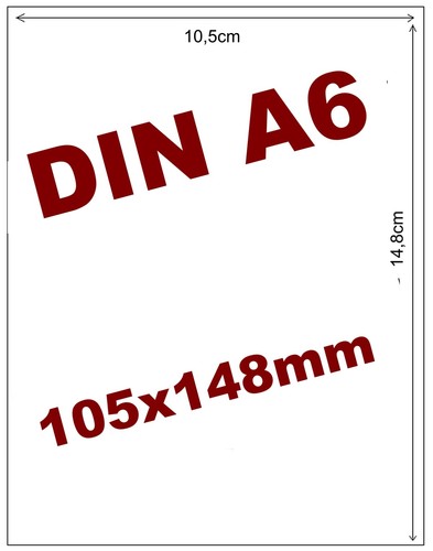 Versandetiketten - , a6