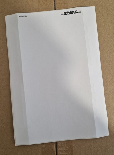 1000 dhl selbstklebende - dhl,