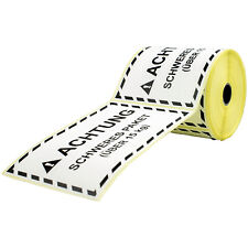 Schweres Paket 15kg Achtung