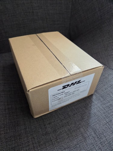 Dhl aufkleber etiketten - 50, dhl-aufkleber